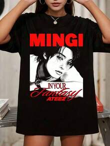 Women T-Shirts - Black - View 1