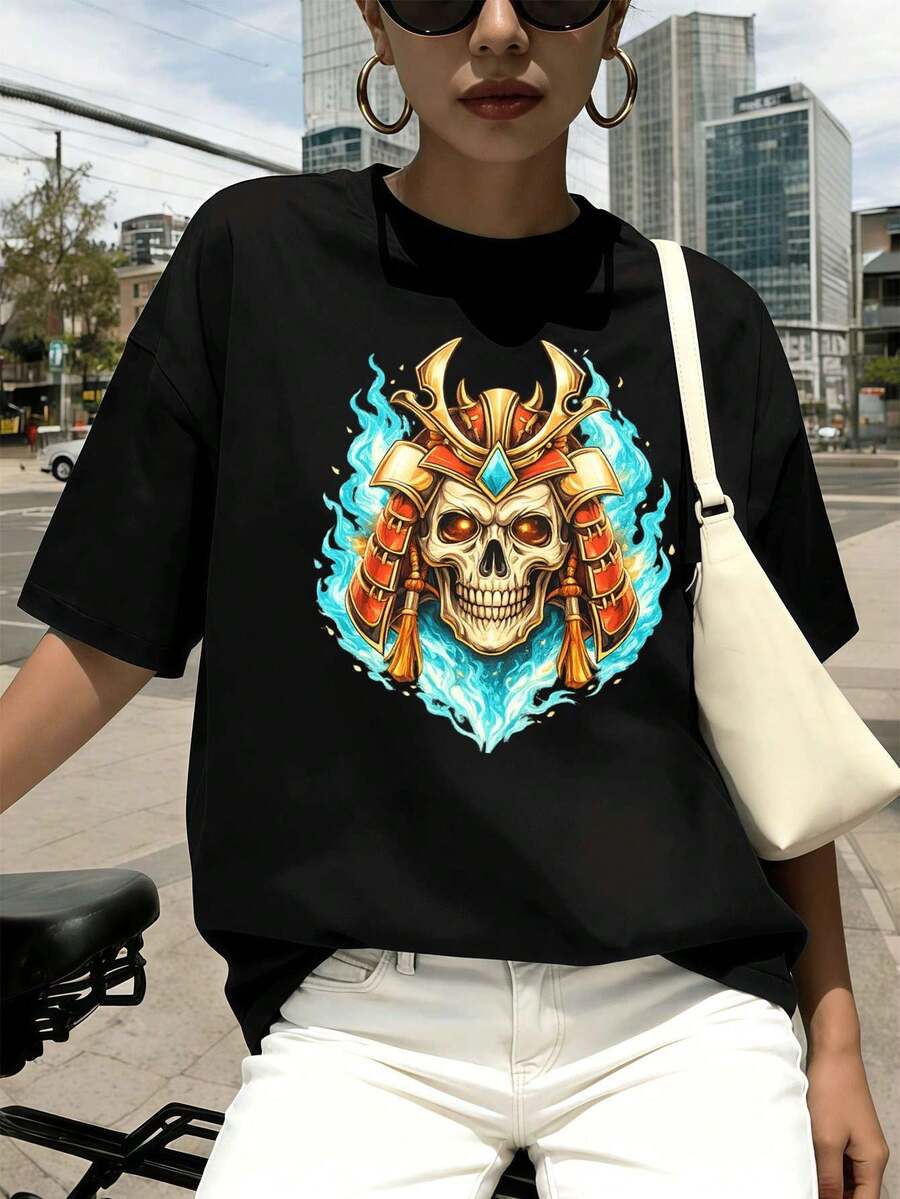 Women T-Shirts - Black - View 1