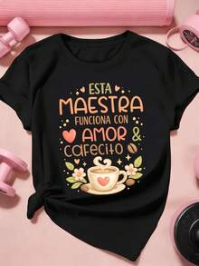 Women T-Shirts - Black - View 2