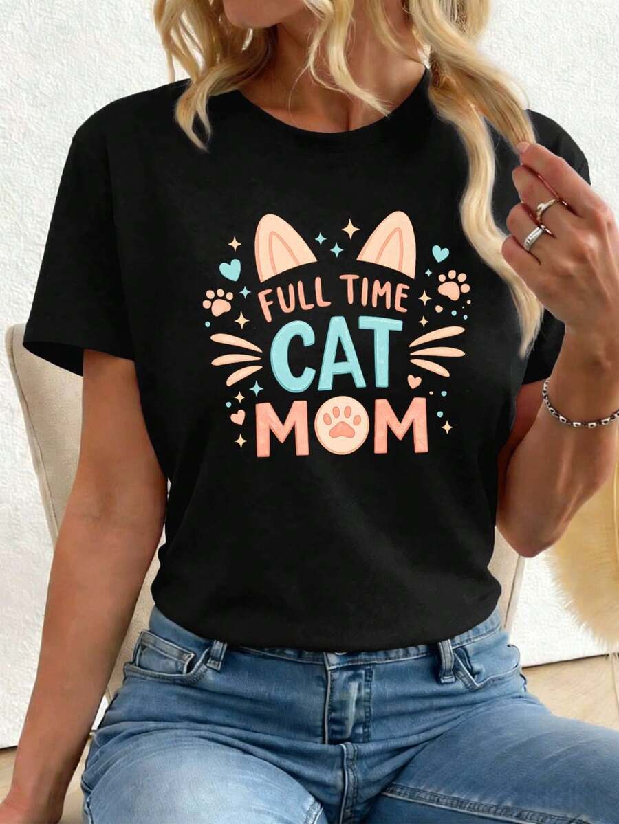 Women T-Shirts - Black - View 1