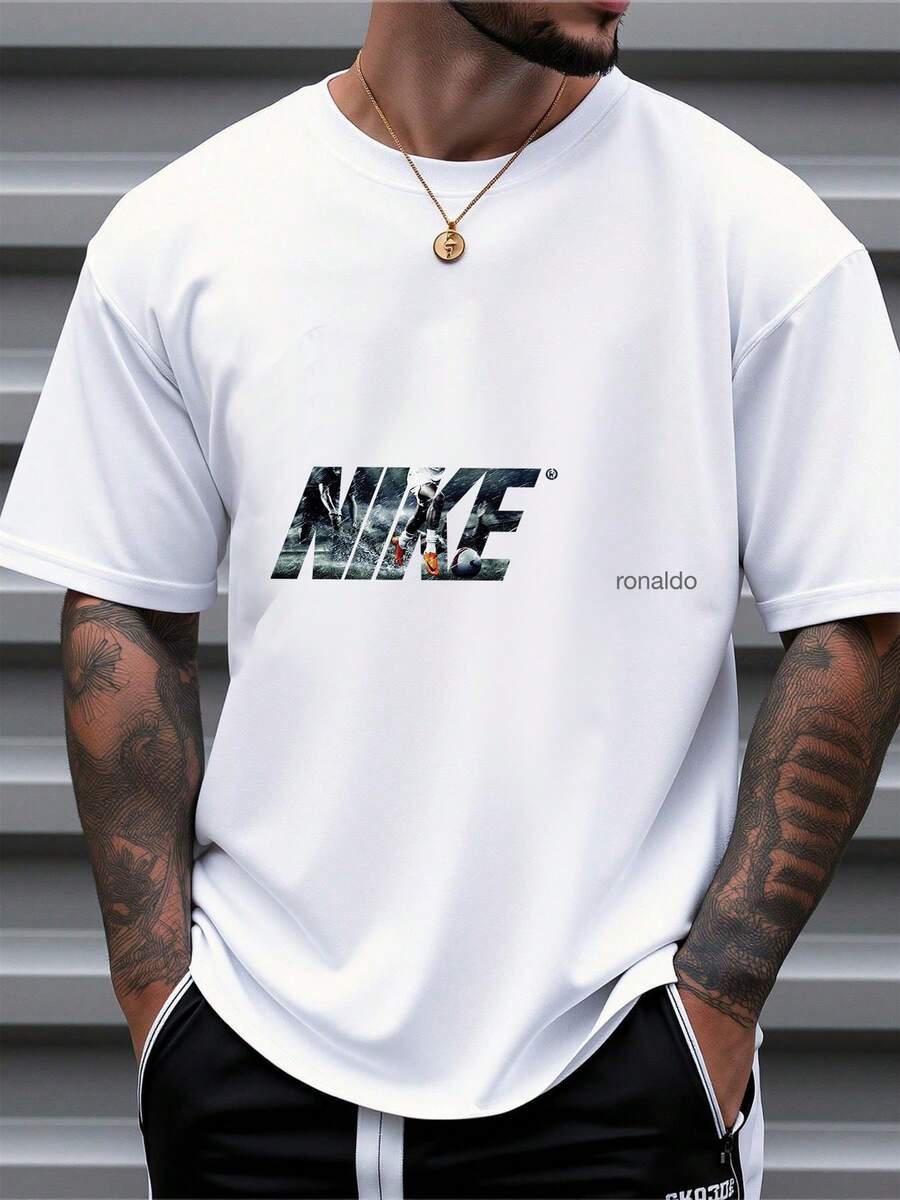 T-shirts pour hommes - Blanc - Voir 1