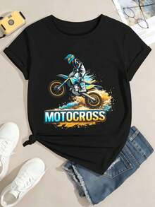 T-shirts pour femmes - Noir - Voir 2