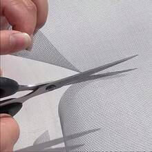 Durable Fiberglass Mesh Screen, 3 Colors Black/White/Gray Universal Insect Proof Net, Tear Resistant Window Door Replacement Screen, Breathable Anti-Mosquito Fly Hardware Mesh For Home Garden Balcony Patio Door Window DIY Installation - A - View 7