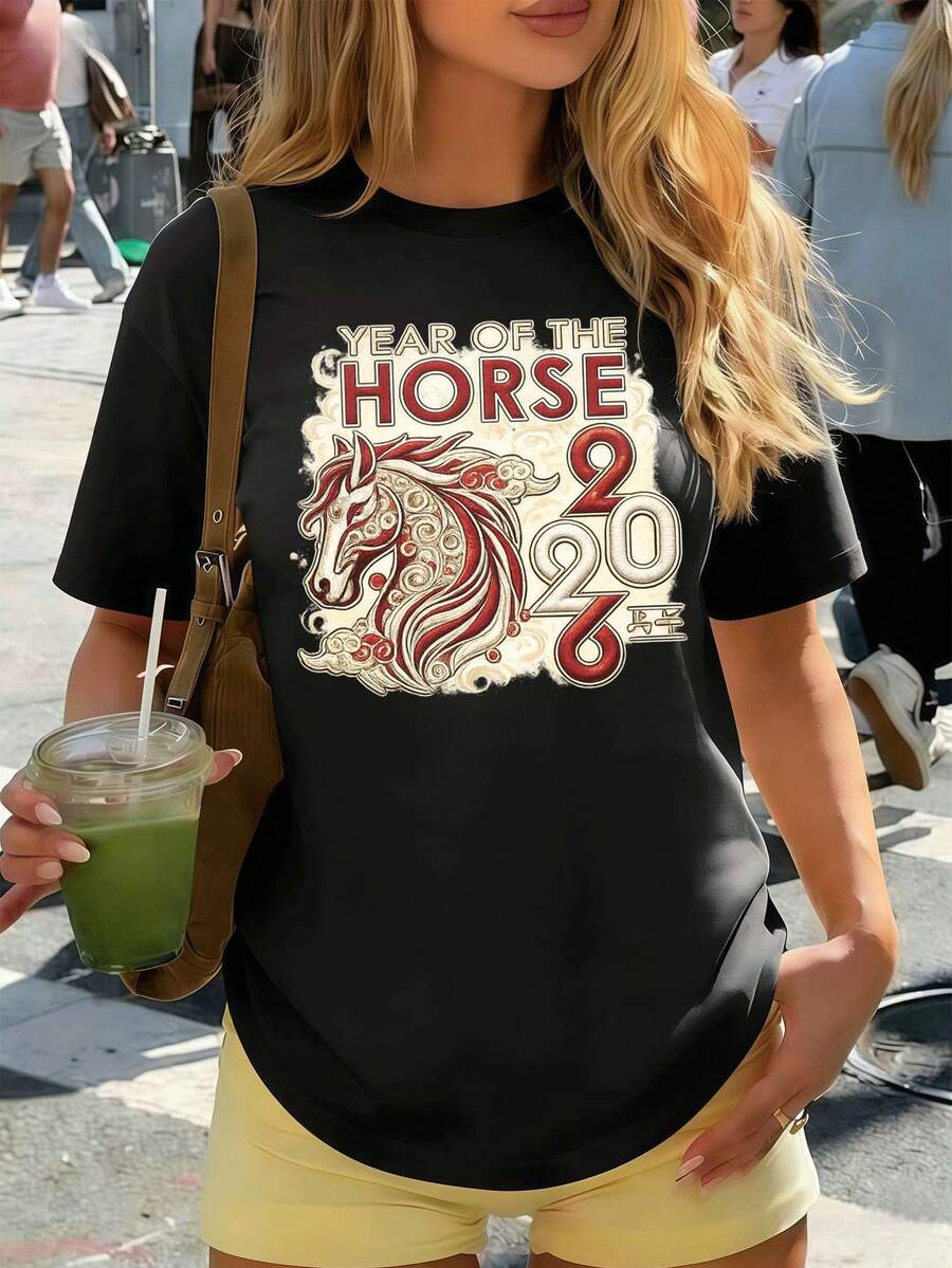 Women T-Shirts - Black - View 1