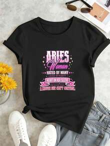 Women T-Shirts - Black - View 2