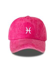 1pc Unisex Printed Distressed Washed Baseball Cap, Vintage Style, Breathable Sports Sun Hat, Suitable For Daily Outings, Fishing, Outdoor Travel,Beach,Festival - Multicolor - View 15