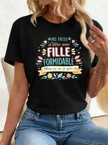 Women T-Shirts - Black - View 1