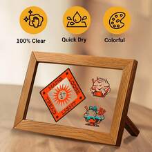 100% Transparent Inkjet Printer Film, Suitable For Handmade Crafts, Projectors, Screen Printing, Single-Sided Printing, Non-Waterproof - INKJET - View 5
