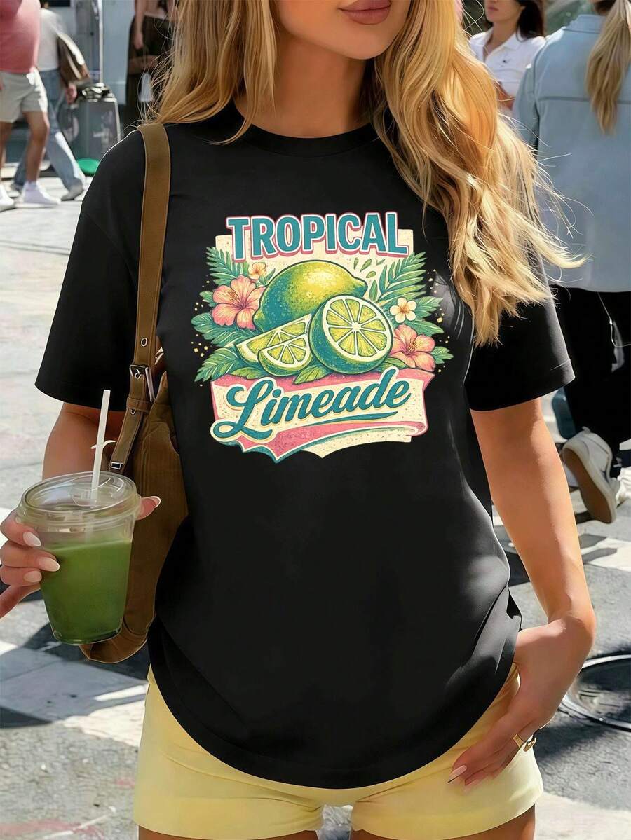 Women T-Shirts - Black - View 1