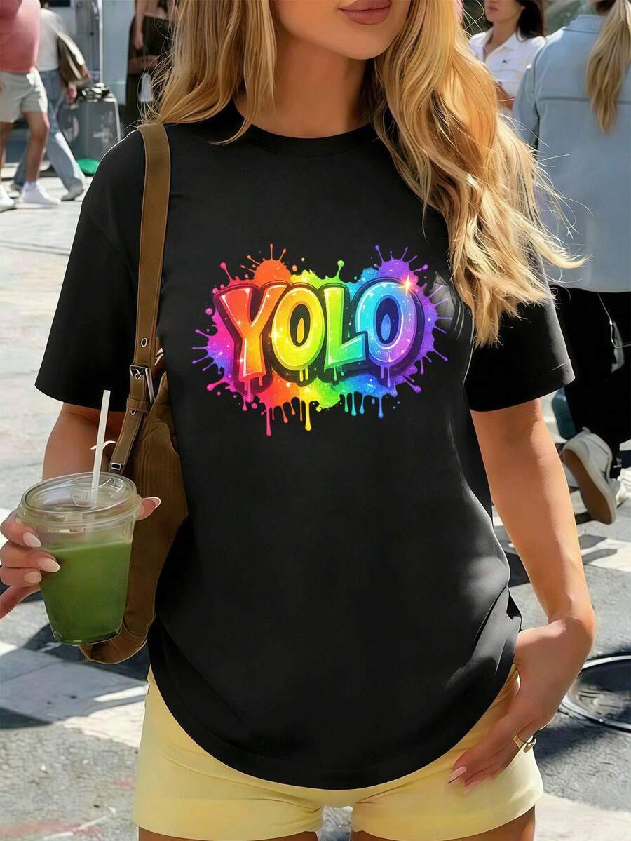 Women T-Shirts - Black - View 1