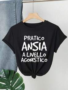 Women T-Shirts - Black - View 7