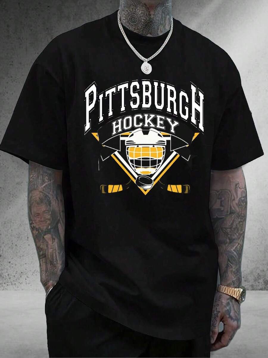 Men T-Shirts - Black - View 1