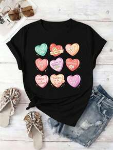 Women T-Shirts - Black - View 2