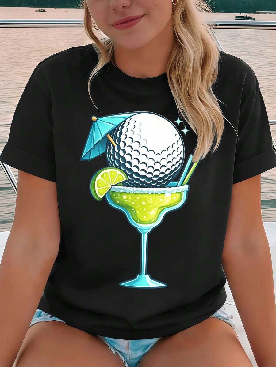 Women T-Shirts - Black - View 1