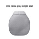 1 pieza frontal gris