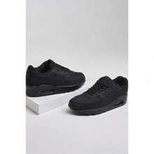 Men's 90 Performance Air Sneakers - Lightweight, Comfortable, Everyday, Street Style - màu đen - Xem 3