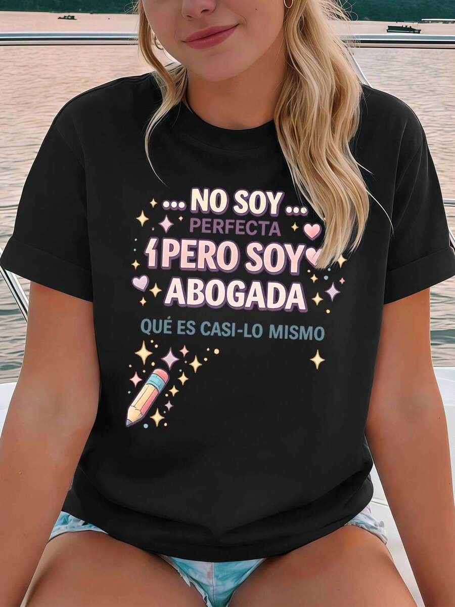 Women T-Shirts - Black - View 1