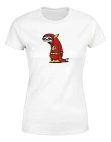 Flash The Sloth T-Shirt For Women - White - View 1