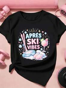 Women T-Shirts - Black - View 2