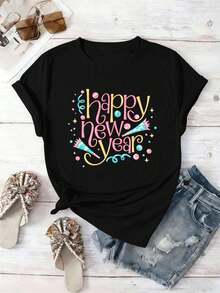 Women T-Shirts - Black - View 2