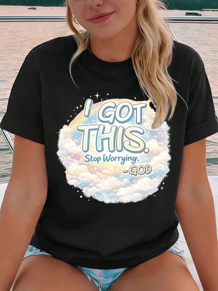 Women T-Shirts - Black - View 1