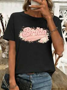 Women T-Shirts - Black - View 1