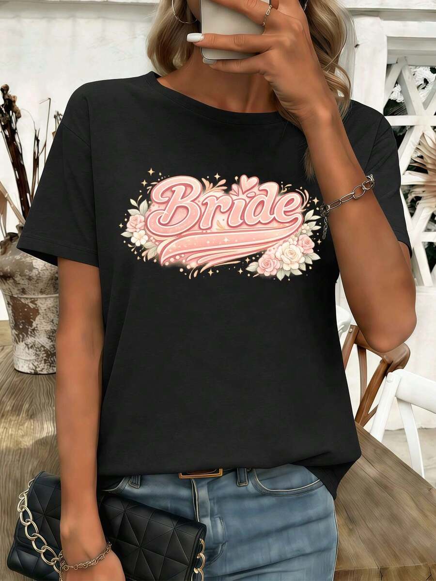 Women T-Shirts - Black - View 1