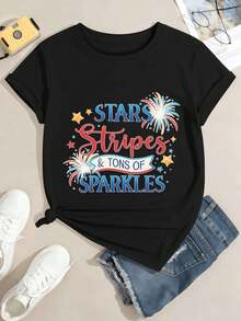 Women T-Shirts - Black - View 2