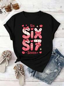 Women T-Shirts - Black - View 2