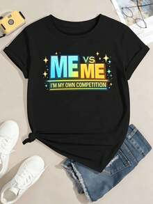 Women T-Shirts - Black - View 2