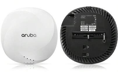 HP Aruba R7J38A punto de acceso inalámbrico 4800 Mbit/s Blanco Energía sobre Ethernet (PoE)