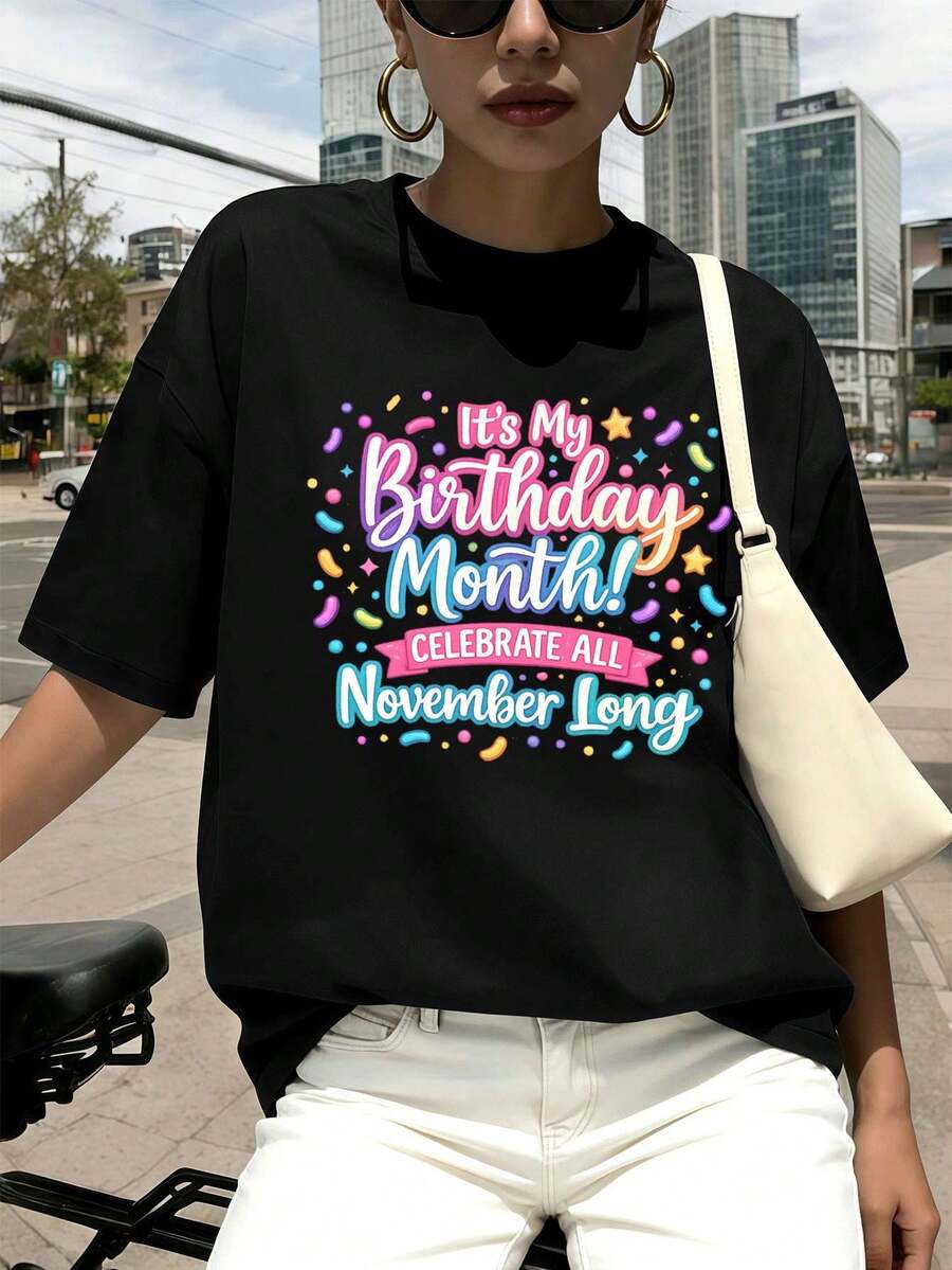 Camisetas femininas - Preto - Ver 1
