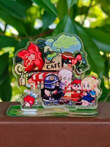 Dungeon Delicious High-Quality Cute Acrylic Double-Sided High-Definition Decorative Items, Anime Peripheral, Student Desk Decor, Friend Birthday Holiday Commemorative Gift, Anime Fan Collection - Multicolor - View 3