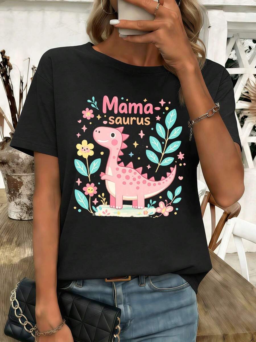 Women T-Shirts - Black - View 1