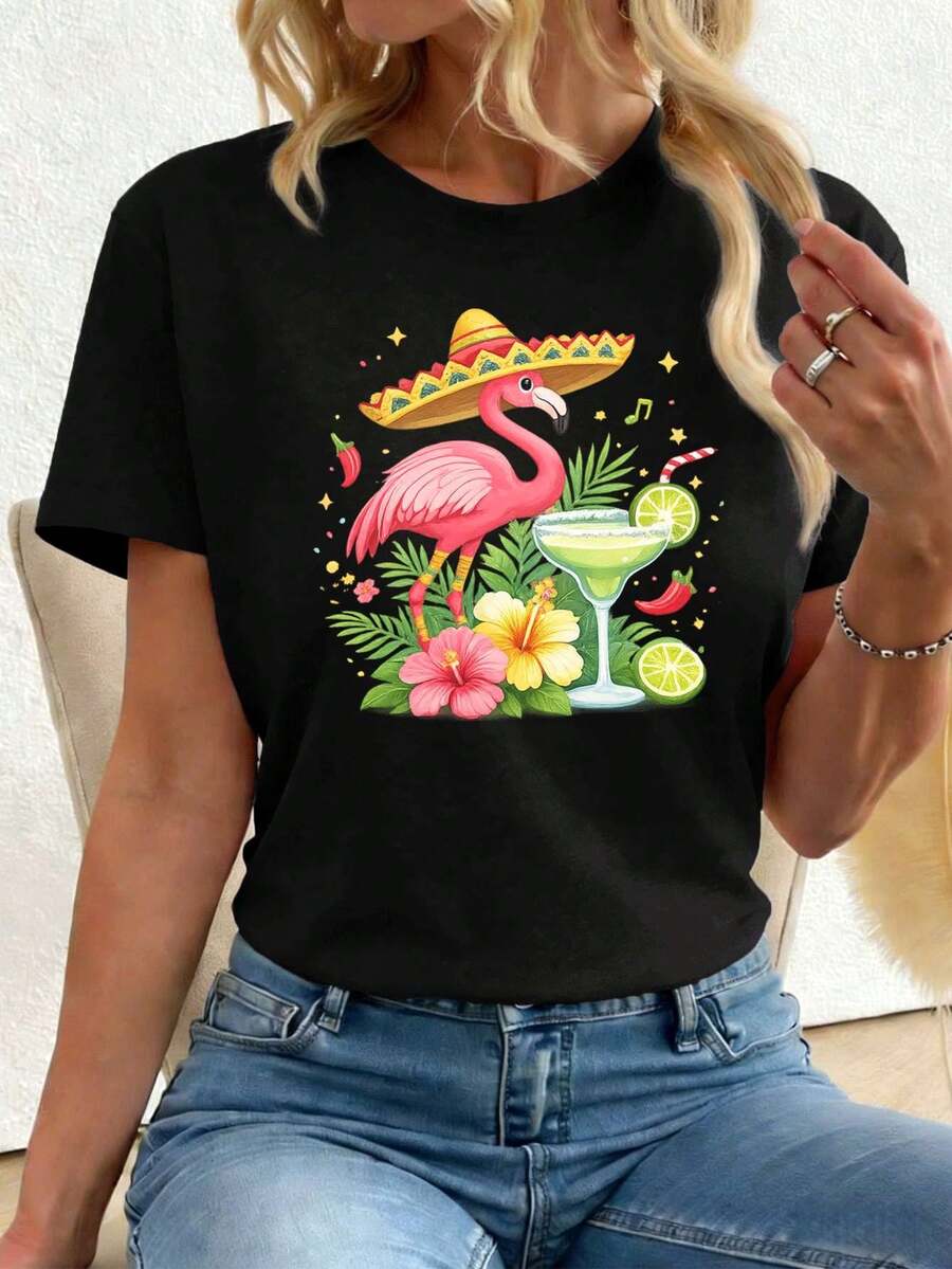 Women T-Shirts - Black - View 1