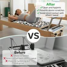 Non Slip Pilates Reformer, Soft Fleece Surface Pilates Towel, Pilates With Multiple Equipment, Lightweight And Foldable, Wicking And Quick Drying Yoga, Fitness - Spotted - View 7