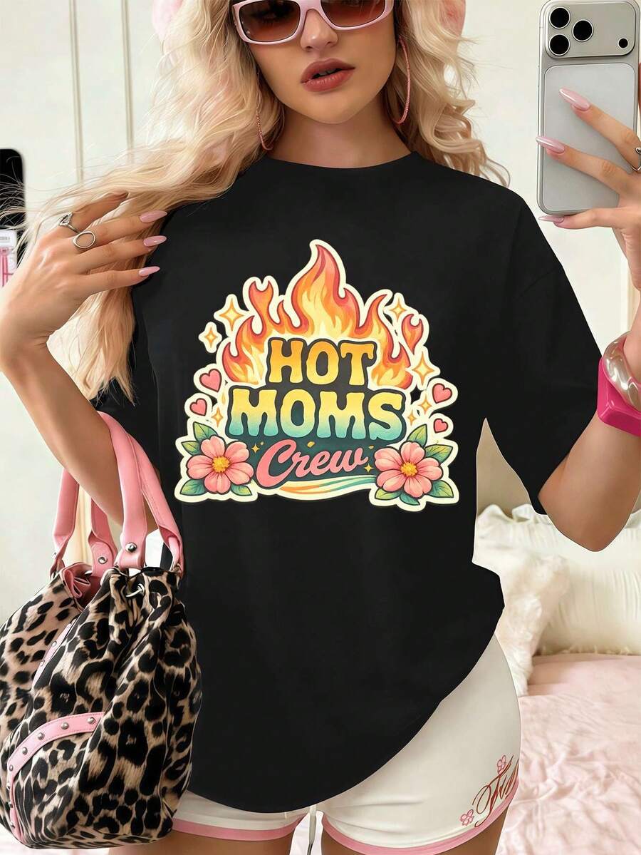 Women T-Shirts - Black - View 1