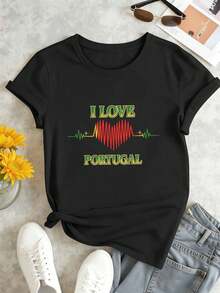 Women T-Shirts - Black - View 2
