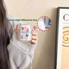 1 chiếc ốp bảo vệ hình chó Dachshund phù hợp với Pro thế hệ 2, tương thích với tai nghe Apple 3 màu vàng hình mèo. - Nhiều màu - Xem 8