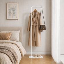 Clothing Racks - Beyaz ayaklık + beyaz taban - Görünüm 3