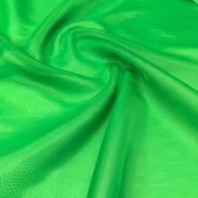 Tecido Voil Liso Variadas Cores 3,00m (largura) Cortinas Decoração - Verde - Visão 1