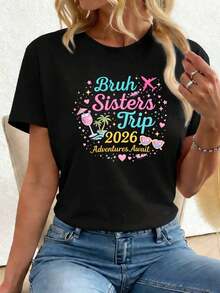 Women T-Shirts - Black - View 1