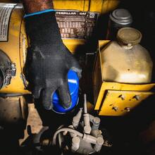 GRIP 25053-26 Non-Slip Heavy Duty Work Gloves, Maximum Grip All-Purpose Gloves For Men And Women, Large Size, Industrial Strength, Durable & Flexible - Black/Blue - View 9