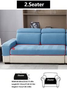 1 tấm bọc ghế sofa Sherpa dày dặn, co giãn, thoải mái, chống trượt, phủ toàn bộ bề mặt, dùng được cả 4 mùa, chăn sofa dày bằng vải, có thể giặt máy, thân thiện với thú cưng, trang trí cho phòng ngủ, văn phòng, phòng khách, phù hợp với sofa góc, sofa 1/2/3/4 chỗ ngồi. - Màu xanh lam - Xem 16