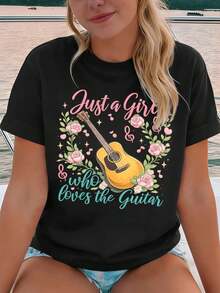 Women T-Shirts - Black - View 1