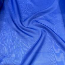 Plain Voile Fabric, Assorted Colors, 3.00m (Width), Curtains, Decoration - 寶藍色 - 查看 2
