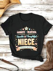Women T-Shirts - Black - View 2