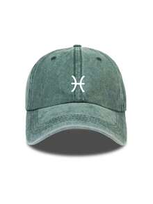 1pc Unisex Printed Distressed Washed Baseball Cap, Vintage Style, Breathable Sports Sun Hat, Suitable For Daily Outings, Fishing, Outdoor Travel,Beach,Festival - Multicolor - View 17