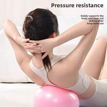 1 quả bóng yoga PVC mờ chống nổ dày 25cm, bóng Pilates mini, bóng tập thể dục cân bằng - A - Xem 6