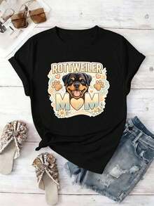 Women T-Shirts - Black - View 2